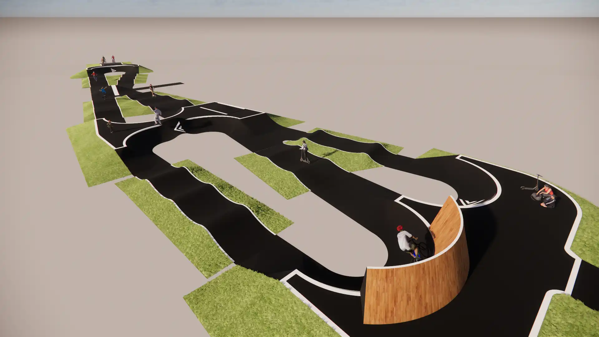 projet pumptrack ernee